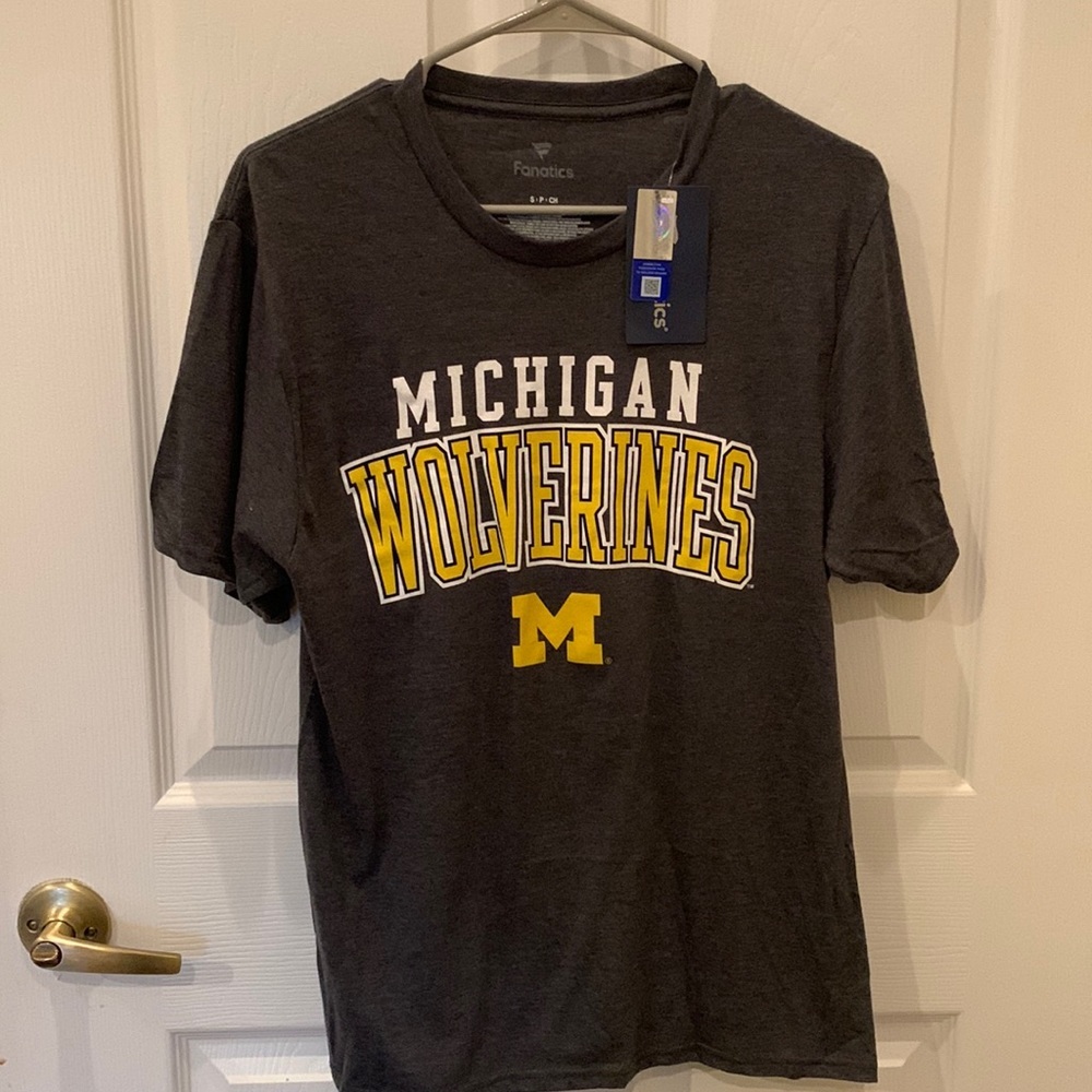 Fanatics Michigan t-shirt Grey color